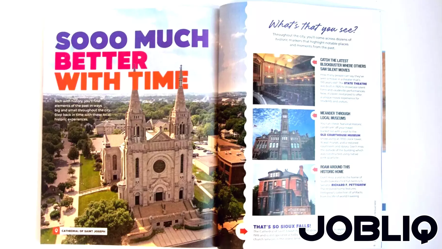 Fresh Design and Content in the Latest Sioux Falls Visitor Guide