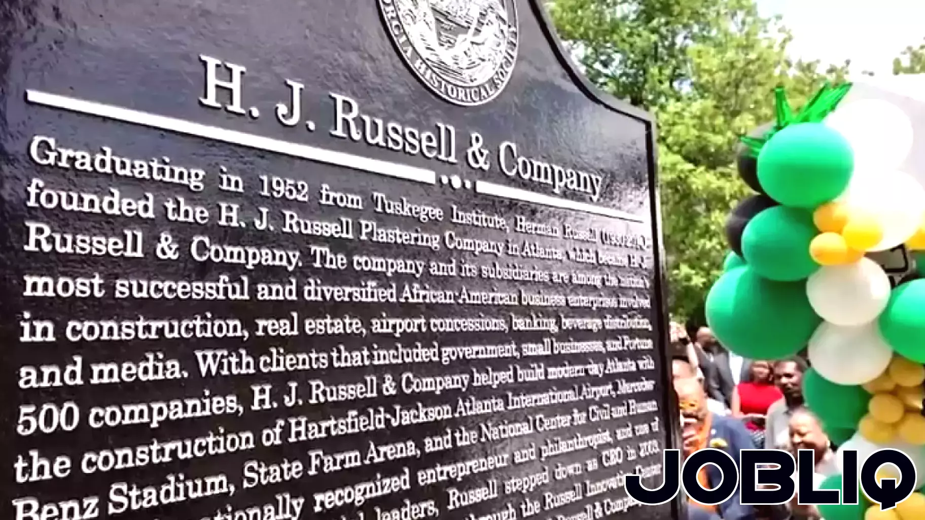 Historical Marker Honors Legacy of Black-Owned Business in Atlanta