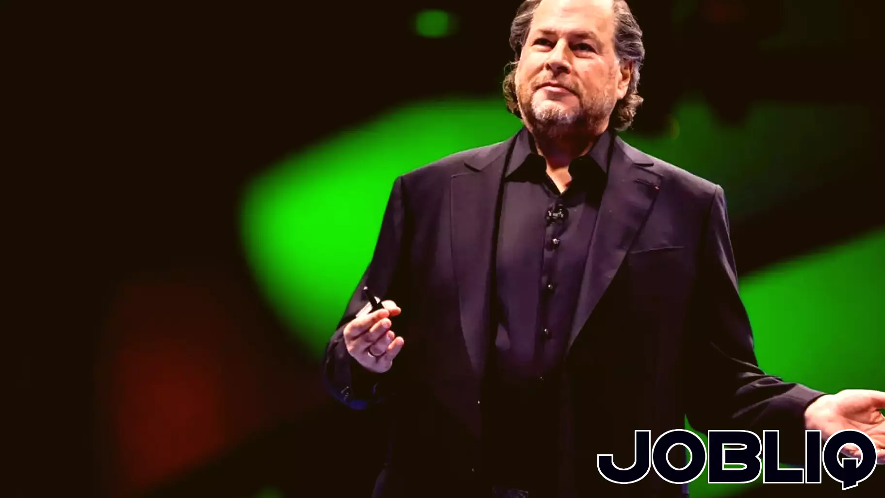 Salesforce sends staff emails for missing event after CEO's ICE jokes