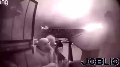 Business Jet Crash Near Roosevelt Mall Captured by Ring Doorbell Camera