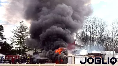 Fire Erupts at Whitehall Business Storage Facility