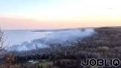 Stewart Trail Fire Grows to Nearly 400 Acres, Destroying Properties and Shutting Businesses
