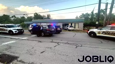 Suspect flees on foot after crashing into Pittsburgh business during police pursuit