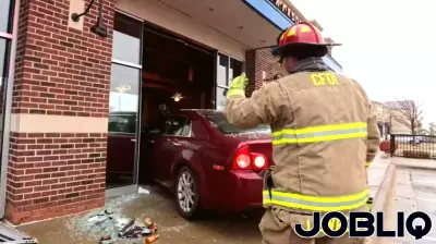 Vehicle crashes into business in Gardner, one person hospitalized